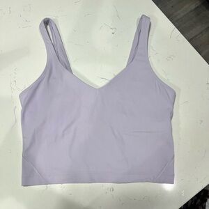 Lilac smoke align tank